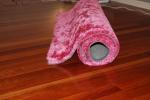 Very Sofy Polyester Silk Carpet Plain Shaggy Rug (9006)
