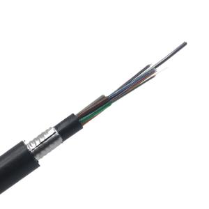 Wholesale Wooden Drum 48core GYTY53 Multimode Fiber Optic Cable with Double PE Jacket from china suppliers