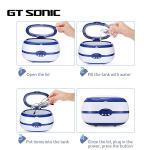 5 Timer Cycles Small Ultrasonic Cleaner Machine Digital GT SONIC 40kHz 600ml