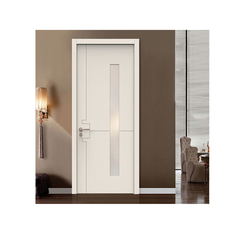 50mm Laminated Wood Swinging Soundproof Interior Doors For Bedroom