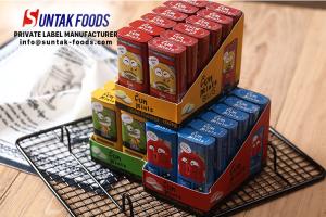 Wholesale Portable Passion Sour Sugar Free Candy Hole Shape With Two Color from china suppliers