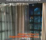 SCENERY PRINTING POLYESTER SHOWER CURTAIN, custom 3d eva shower curtain for