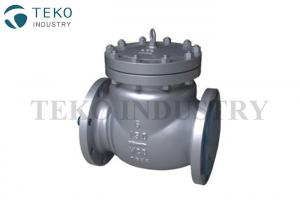 Bolted Cover Swing Type Industrial Valves , Non Return BS 1868 Check Valve With Low Pressure Drop