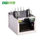 KRJ-138ENL 8p8c Network 100 megabit cat6 RJ45 Connector with internal magnetics