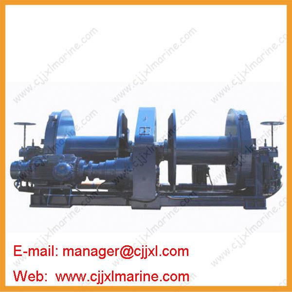 Double Type Mooring Hydraulic Winch