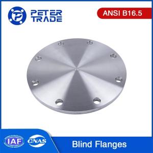 Wholesale Class 600 ASME B16.5 Flange Carbon Steel and Stainless Steel Blind Flanges RF NPS 1/2 To 24 For Oil And Gas Pipelines from china suppliers
