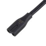 India Home Appliance Power Cord ,6A 250V 0.5m 0.75m 2 Pin AC Power Cord