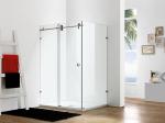 CE Bath Shower Enclosure Sanitary Grade Sliding Glass LBS7812