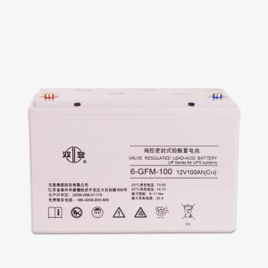 Wholesale 12V100Ah Shuangdeng 6-GFM-100 Lead Acid Battery for Solar Energy Storage Power System from china suppliers