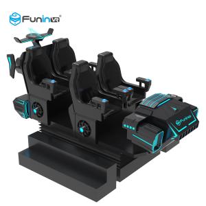 Wholesale Vr Games 6 Seats 9D Virtual Reality Simulator 220V Multiplayer Black Appearance from china suppliers