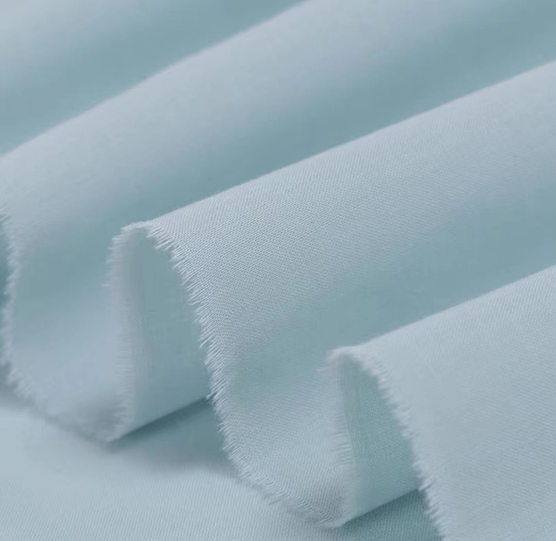 School Uniform Poplin Cotton Fabric 133X72 100% Cotton 40SX40S 120GSM Woven