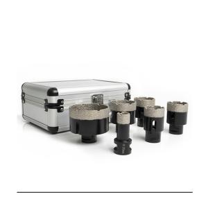 Wholesale 6-Piece Set M14 Brazed Diamond Hole Saws For Drilling Glass from china suppliers