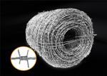 12.5 Guage Fully Galvanised Barbed Wire 80g/M2 Zinc Coating 1320 Feet