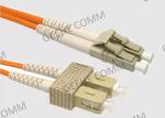 Multi Mode Duplex OFNR 5M LC SC Fiber Optic Patch Cord