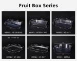 Food Grade Disposable Plastic Food Containers Recyclable Food Box For Cold
