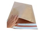 Water Resistant 120gsm Kraft Paper Mailing Bags with 6cm Bottom gusset