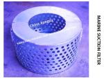 Copper suction filter for ballast tank B125H CB*623-80, copper suction filter