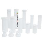 Product White Effervescent Tablet Bottle Logo Tube with Cap Print Color 6 colors