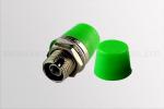 Simplex Fiber Optic Adapter Green -40℃ to 85℃ Operating Temperature