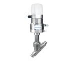 ss316L BSP Thread Pneumatic Angle Seat Valve with Mini- C-Top