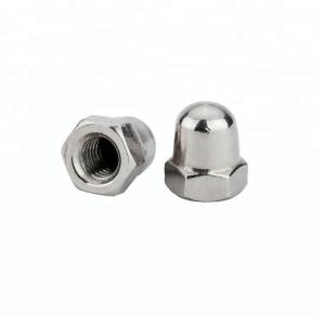 Wholesale Nickel Plated Din1587 Hex Domed Nuts from china suppliers