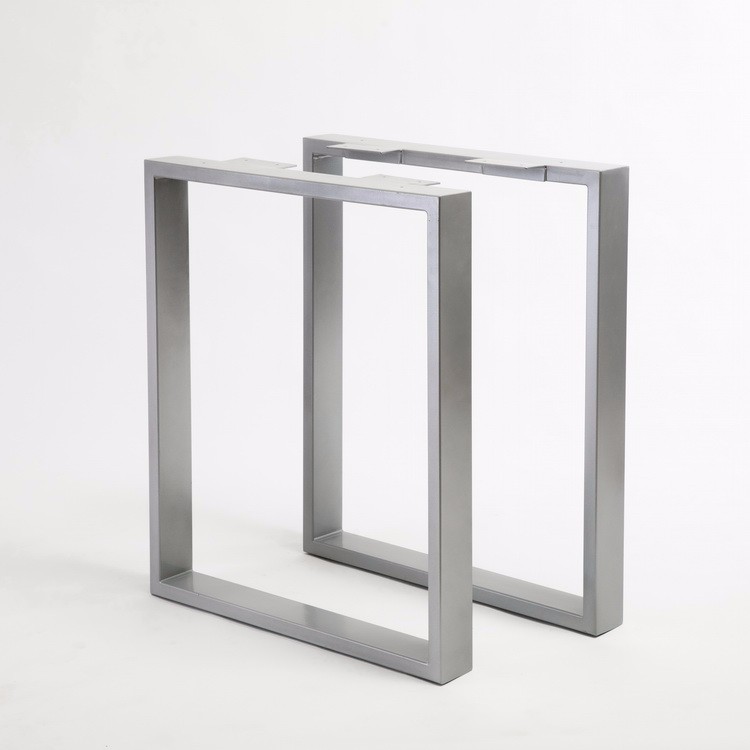 Hotel Design Stainless Steel Table Support with Aluminium Triangle Bracket Structure