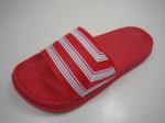 Casual Flat Pvc Stripe Upper Slide Ladies Eva Slippers