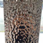 Water Rhythm Stainless Steel Finish Water Ripple Metal Sheet To uae