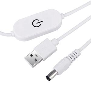 Wholesale 5V 2A USB TO dc 5.5*2.1mm adjustable switch remote cable led strip dimmer for lamp light from china suppliers