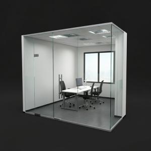 Wholesale Insulated Double Glass Custom Frameless Office Glass Partition Installation from china suppliers