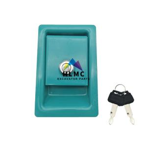 Wholesale Excavator Parts Side Door Lock Cover Hydraulic Pump Door Lock Green Color KOBELCO Side Cover Lock from china suppliers