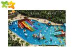 Tube Tunnel Speed Water Slide Large Size High Safety Performance Fall Into Pool
