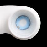 CE0197 Non Prescription Colored Blue Eye Contact Lens 8.5mm 2 Tone 1 Year