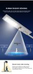 Environmentally Friendly Lamp High Lumen Outdoor LED Solar Street Light for