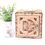 INS Nordic Wooden Block Puzzle Toys 3d Wooden Puzzle Box Mechanical
