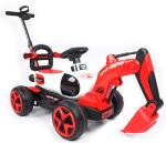 6V380 Clutch Motor Electric Ride On Toy Excavator With Electric Digging Arm for