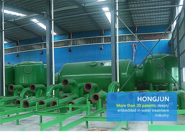 500-100000 L/H Industrial Sand Filter , Pressure Sand Filters For Water