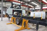 Wood Saw Machine MJ1000 Petrol wood cutting bandsaw saw mill machines gasoline