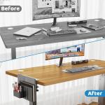 Customized Packing Desk Organization with Magnetic Pen Holder Under Desk Laptop