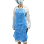 Unisex Cleanroom ESD Antistatic Apron With Waist Adjustment Belt