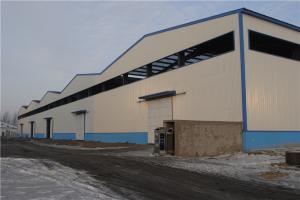 Wholesale Q355B Multi Ridge Multi Span Prefabricated Steel Structure Building Electric Heating Plant from china suppliers