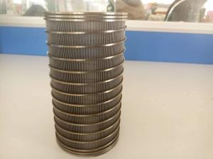 Wholesale Wedge Wire Cone Screen / Rotary Drum Screen / Johnson Cylindrical Filter Basket from china suppliers