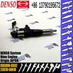 Rail Injector 095000-6593 23670-E0010 095000-6590 095000-6592 For HINO J08E