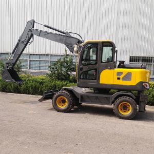Wholesale Engineering Use Big Digger ZHONGMEI Hydraulic Wheeled Excavator With Cab from china suppliers