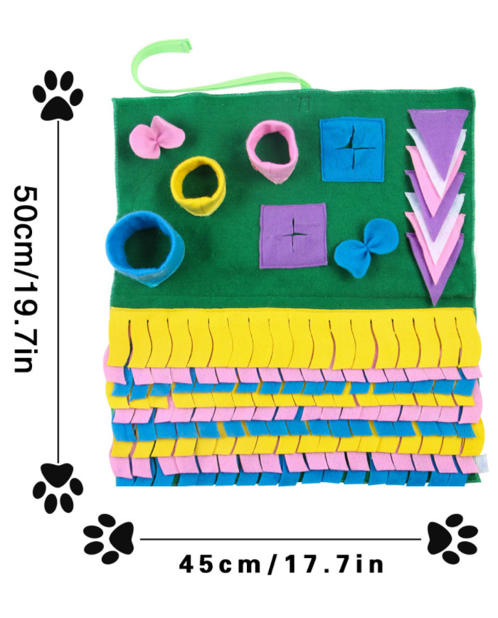 Silicone Dog Snuffle Mat Interactive Treat IQ Enrichment M Size