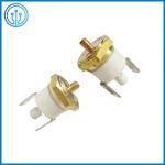 M4 Brass Screw 10A Bimetal Temperature Switch 85C OFF Bimetal Disc Thermostat