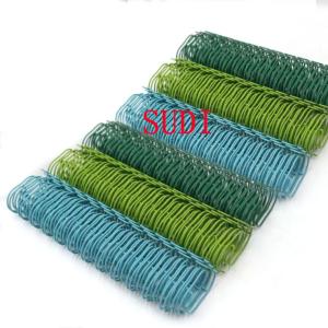 Wholesale Notebooks Colored 1/4 inch Double Loop Binding Nylon Coated Steel 4.8mm from china suppliers