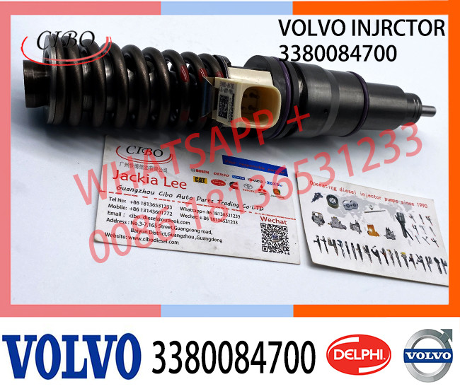 33800-84700 High quality Diesel Injector 33800 84700 for VOL Common Rail Disesl Injector 3380084700
