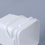 5 Gallon Polypropylene Transparent Plastic Bucket For Food Drinks Storage