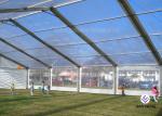 Stable 20m Width Clear PVC Tent , High Security Waterproof Event Tents For